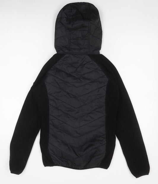 Womens UK Size XS Trespass Black Puffer Jacket