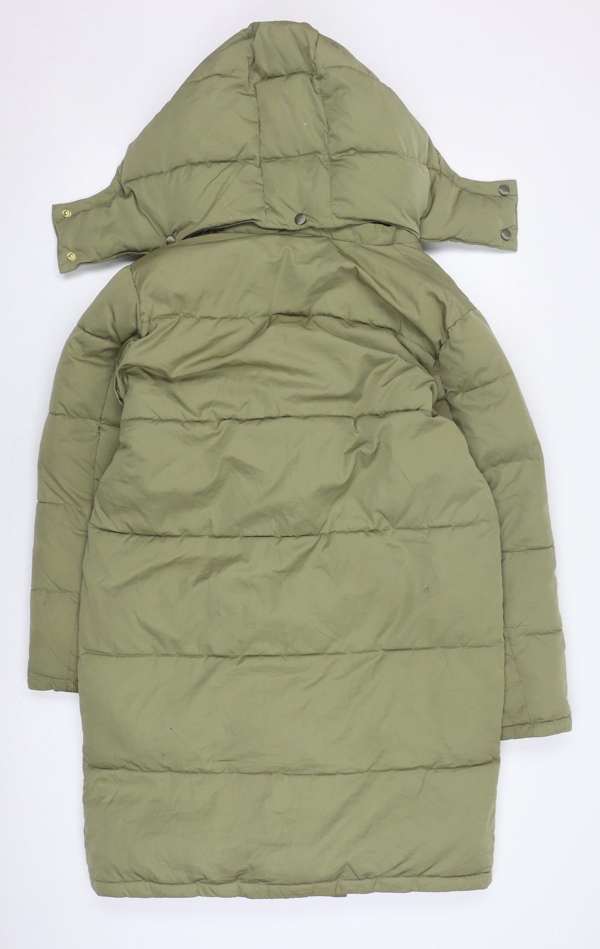 Scotch & Soda Women's Green Puffer Jacket Size 14