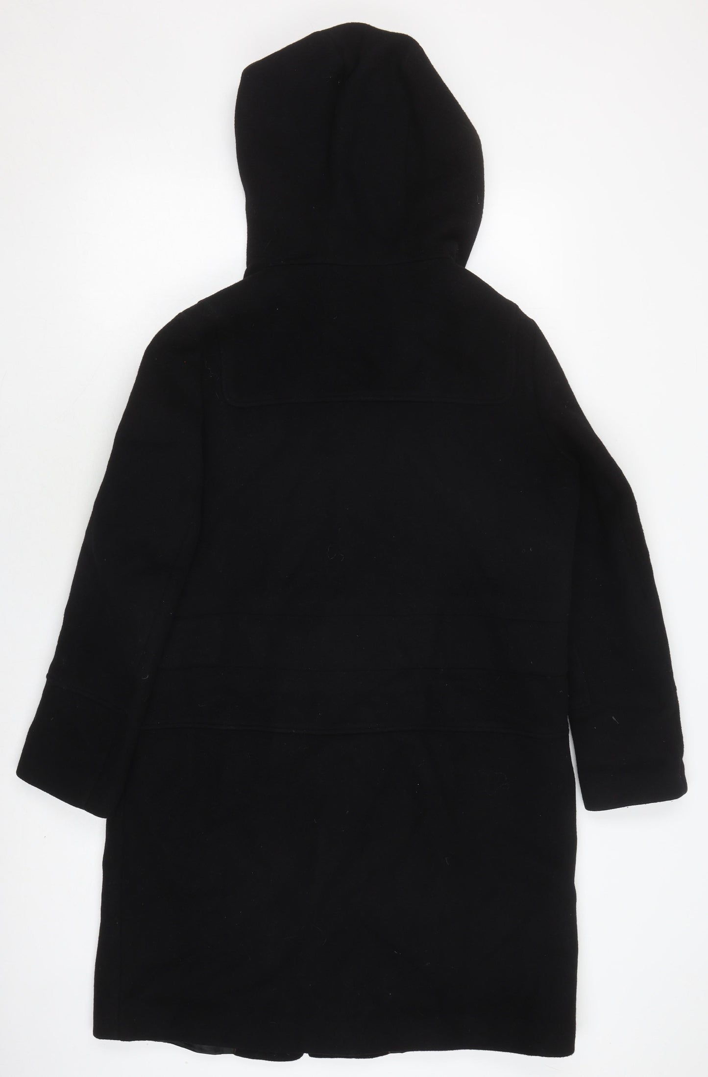 Mens UK Size 14 NEXT Black Parka Coat