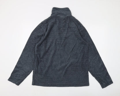 Mens UK Size M Craghoppers Blue 1/4 Zip Sweatshirt