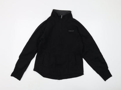 Womens UK Size 14 LA Gear Black Full Zip Sweatshirt