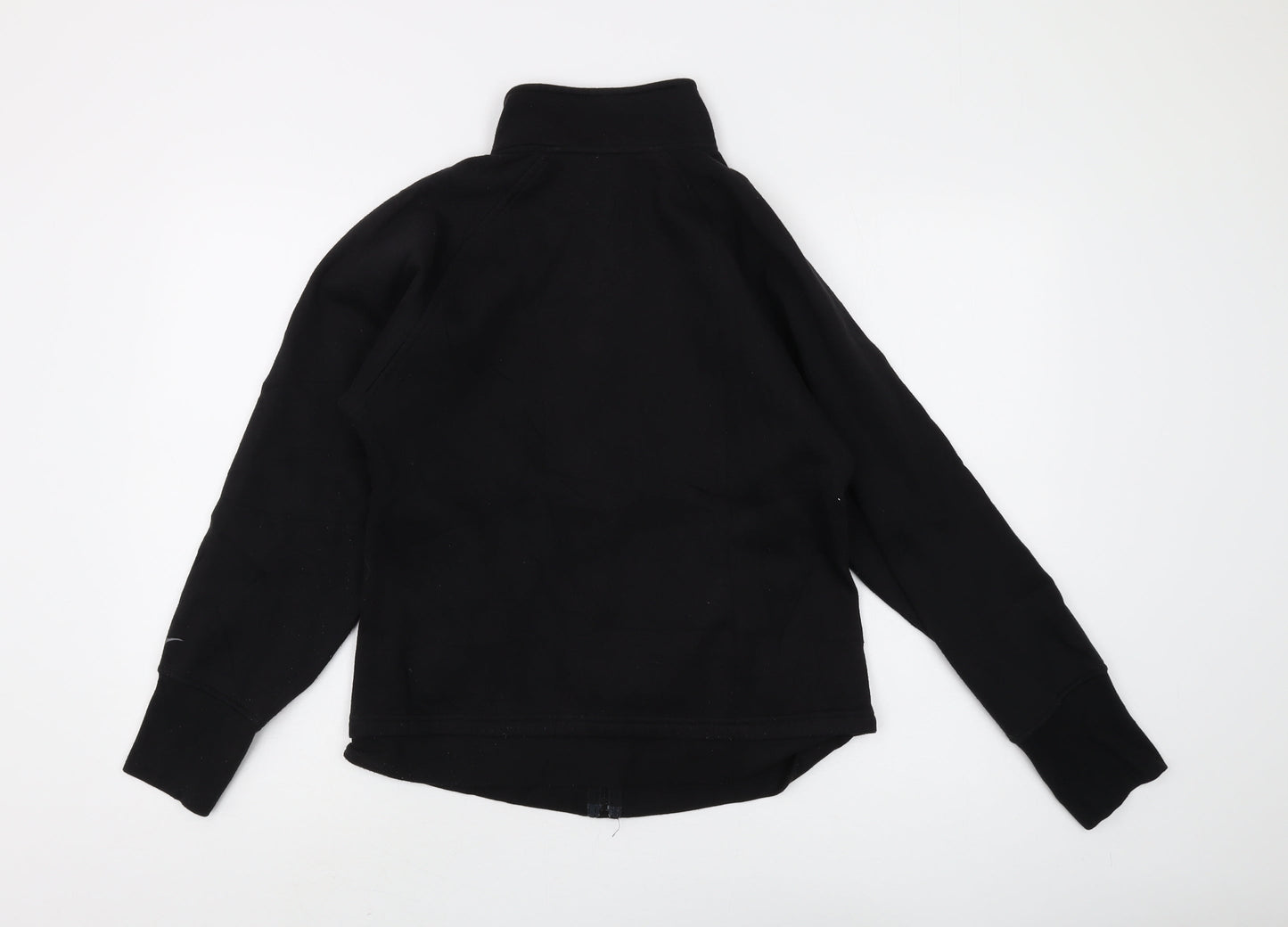 Womens UK Size 14 LA Gear Black Full Zip Sweatshirt