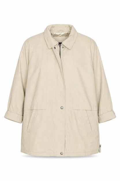 Womens UK Size 16 BHS Beige Parka Coat