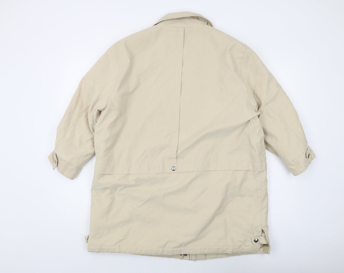 Womens UK Size 16 BHS Beige Parka Coat