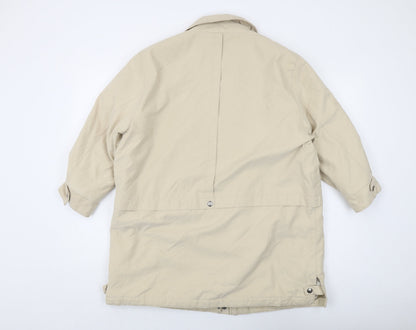 Womens UK Size 16 BHS Beige Parka Coat