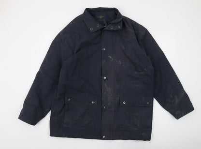 Mens UK Size L Tilford & Stuart Blue Basic Jacket