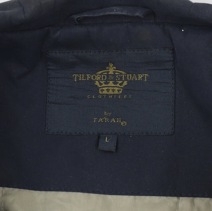 Mens UK Size L Tilford & Stuart Blue Basic Jacket
