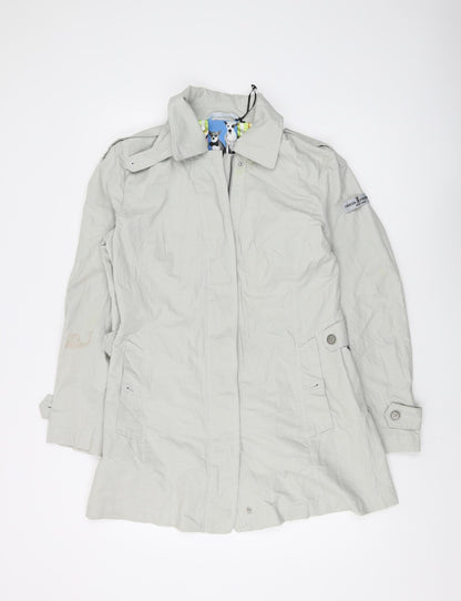 Frieda & Freddies Women's Beige Trench Coat - Size 10