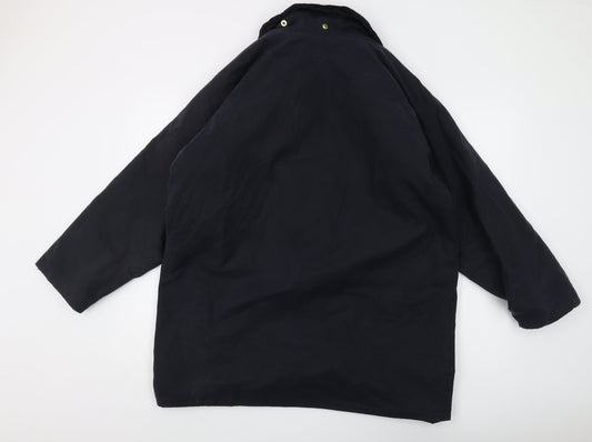 Mens UK Size M Rolls-Royce Black Parka Coat