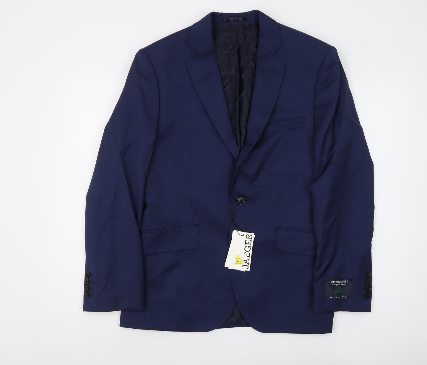 Mens UK Size 38 Jaeger Regular Blue Suit Jacket