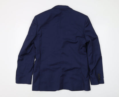 Mens UK Size 38 Jaeger Regular Blue Suit Jacket