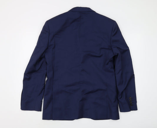 Mens UK Size 38 Jaeger Regular Blue Suit Jacket