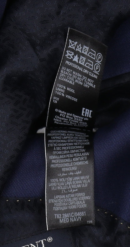 Mens UK Size 38 Jaeger Regular Blue Suit Jacket