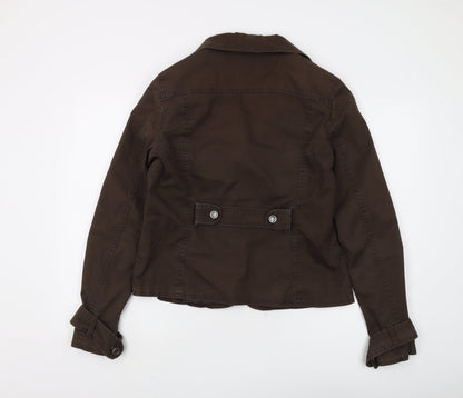Mexx Women's Brown Casual Jacket Size 16