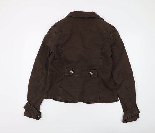 Mexx Women's Brown Casual Jacket Size 16