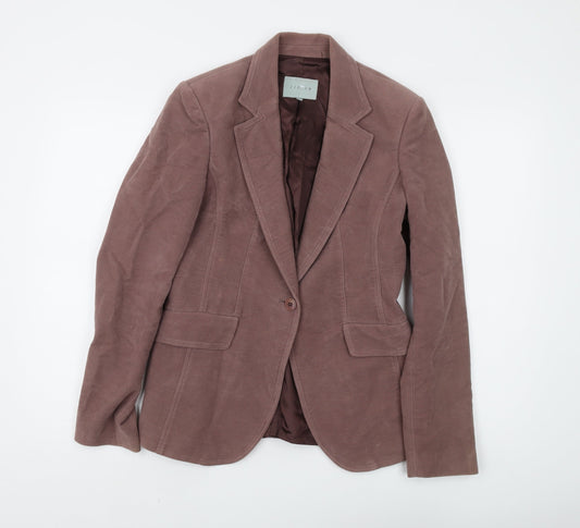 Jigsaw Women's Brown Suit Jacket, Size 12, Classic Fit