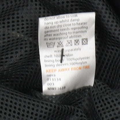 Womens UK Size 10 mountainlife Black Parka Coat