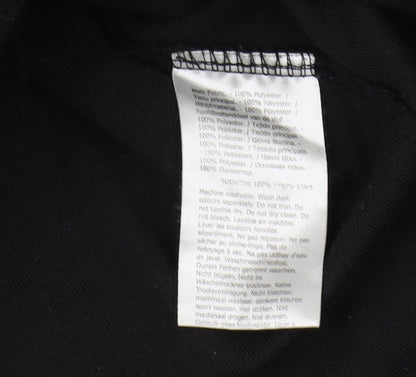Regatta Boys Black Fleece 1/2 Zip Sweatshirt, Size L