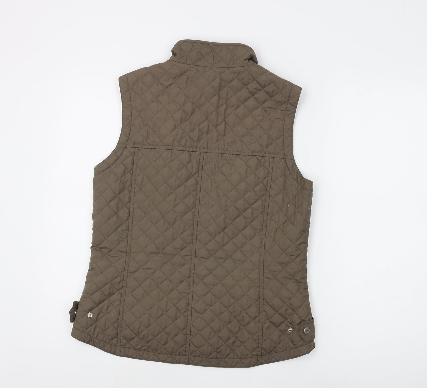 Golfino Women’s Brown Quilted Waistcoat Size 12