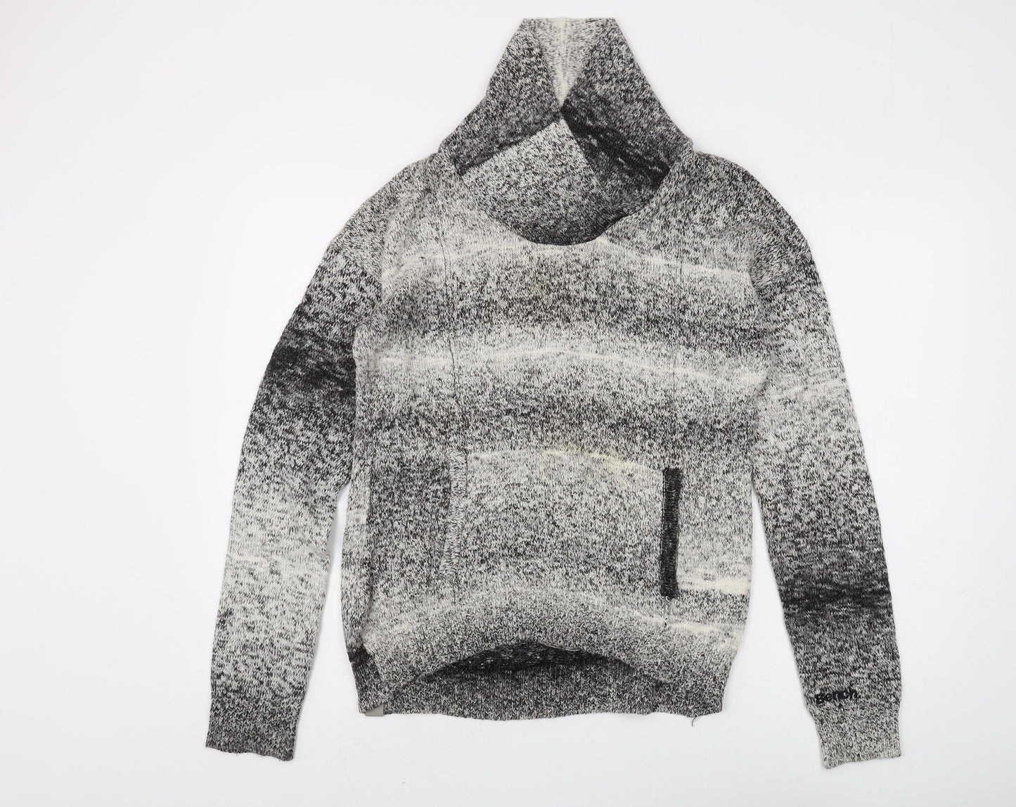 Womens UK Size M Bench Grey Pullover Jumper