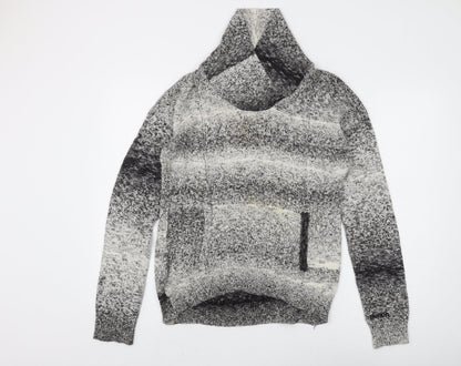 Womens UK Size M Bench Grey Pullover Jumper