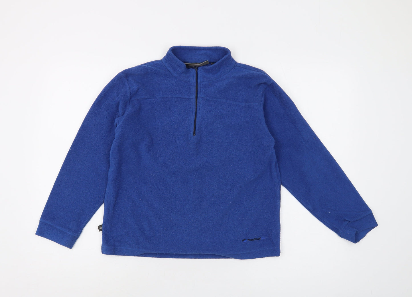Mountainlife Boys Blue Fleece 1/2 Zip Sweatshirt 11-12 Years