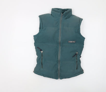 Womens UK Size S Harry Hall Green Gilet