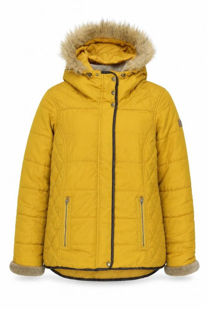 Womens UK Size 14 Regatta Yellow Puffer Jacket
