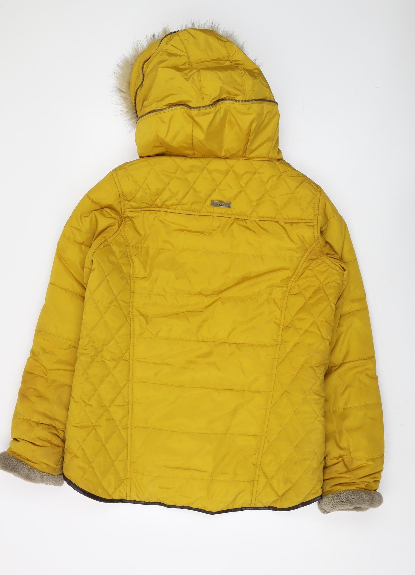 Womens UK Size 14 Regatta Yellow Puffer Jacket