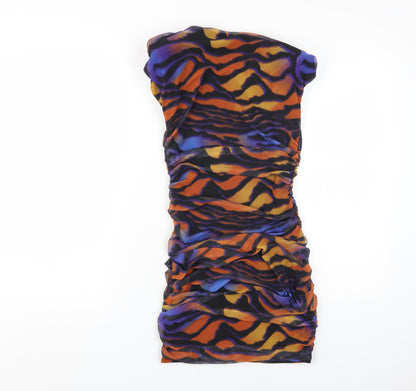 Missguided Women Multicoloured Size 8 Bodycon Dress