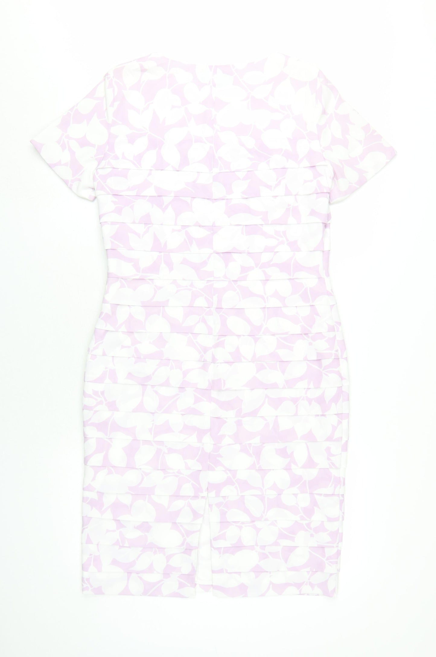 Viyella Women's Pink Floral Sheath Dress Size 8