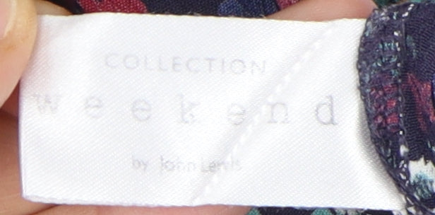 John Lewis Womens Multicoloured Floral Shift Dress 10