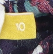 John Lewis Womens Multicoloured Floral Shift Dress 10