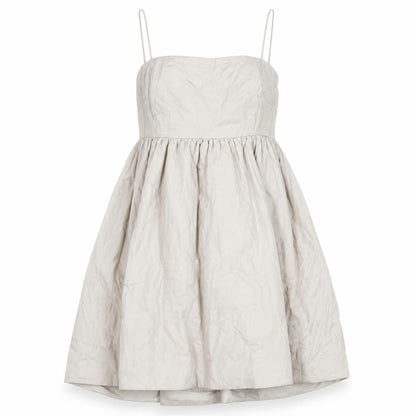 H&M Women Beige Sleeveless Dress Size 16