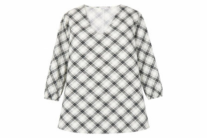 Stradivarius Women's Plaid Shift Dress Size 14