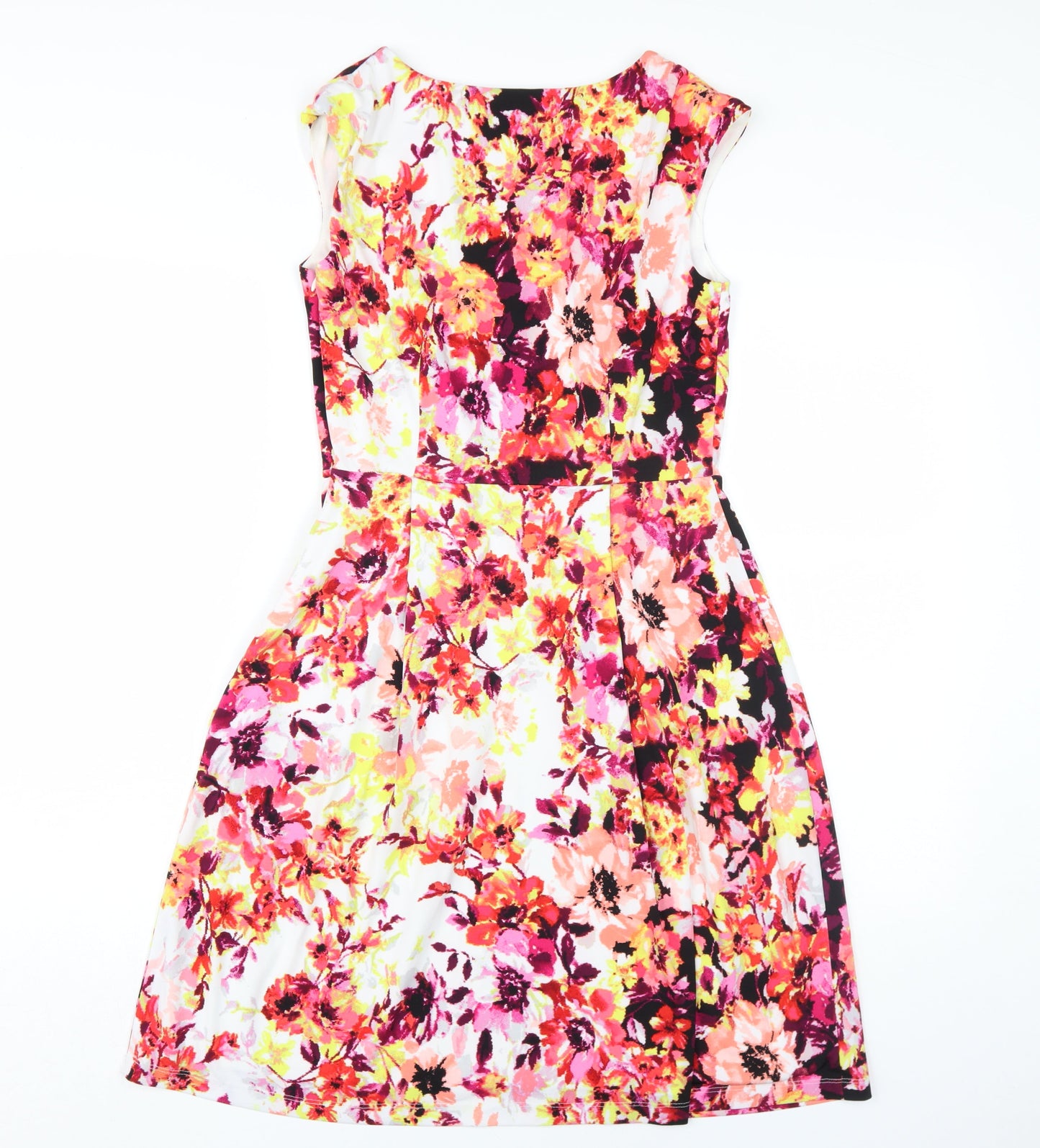 Donna Ricco Women's Floral Fit & Flare Dress UK 8
