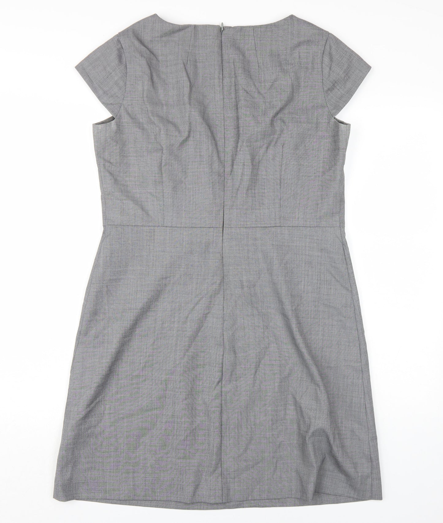 Next Women's Grey Shift Dress Size 14
