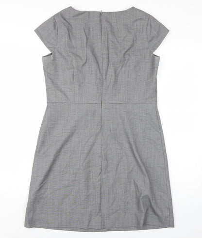 Next Women's Grey Shift Dress Size 14