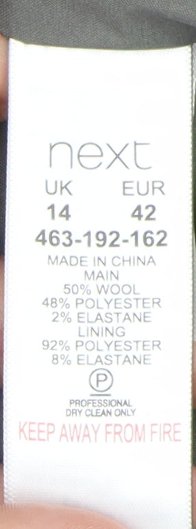 Next Women's Grey Shift Dress Size 14