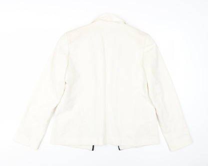 Miss Selfridge Women's Ivory Blazer Size 16
