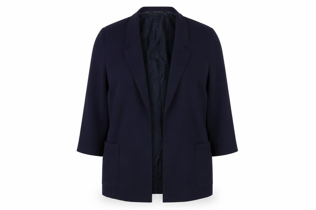 Womens UK Size 8 Zara Black Basic Jacket