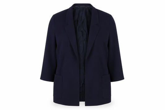 Womens UK Size 8 Zara Black Basic Jacket