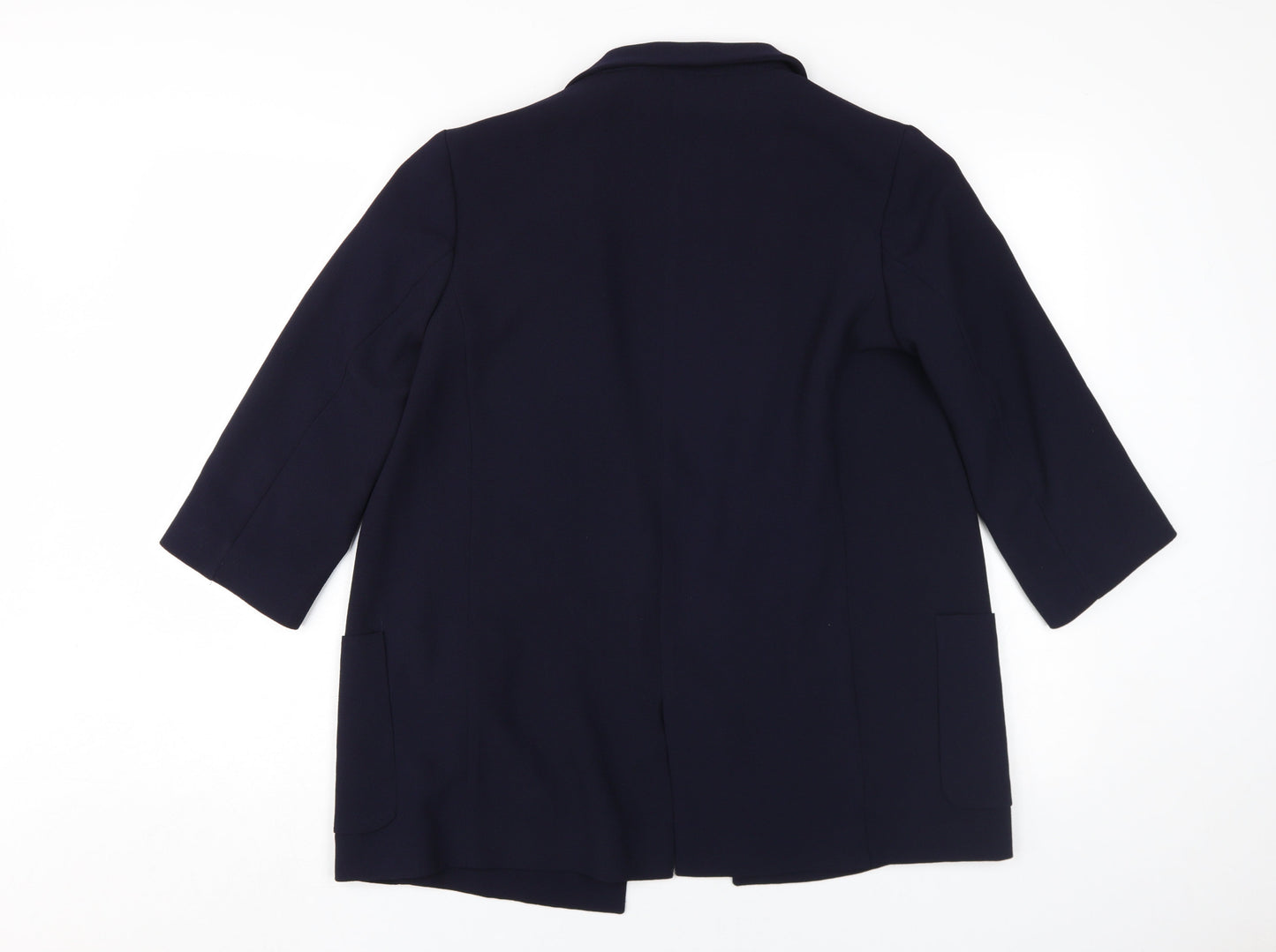 Womens UK Size 8 Zara Black Basic Jacket