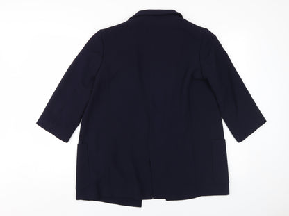 Womens UK Size 8 Zara Black Basic Jacket