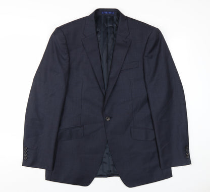 Mens UK Size 40 NEXT Regular Blue Suit Jacket