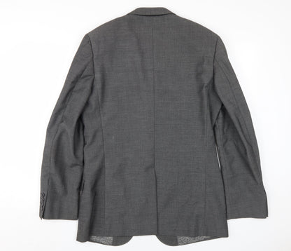 Mens UK Size 38 Butler & Webb Regular Grey Suit Jacket