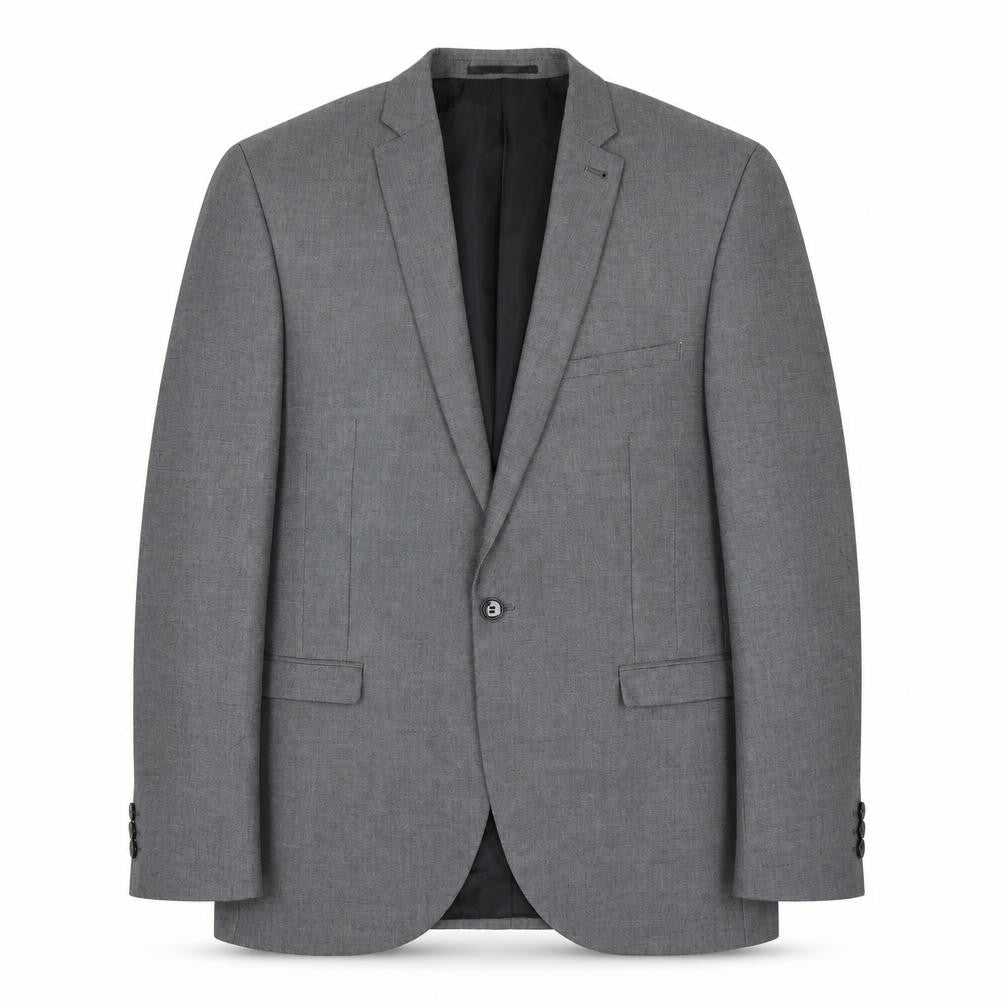 Mens UK Size 40 Ventura Regular Grey Suit Jacket
