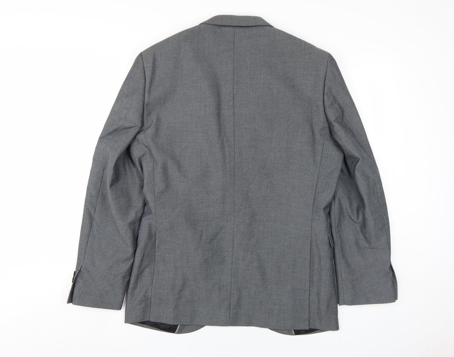 Mens UK Size 40 Ventura Regular Grey Suit Jacket