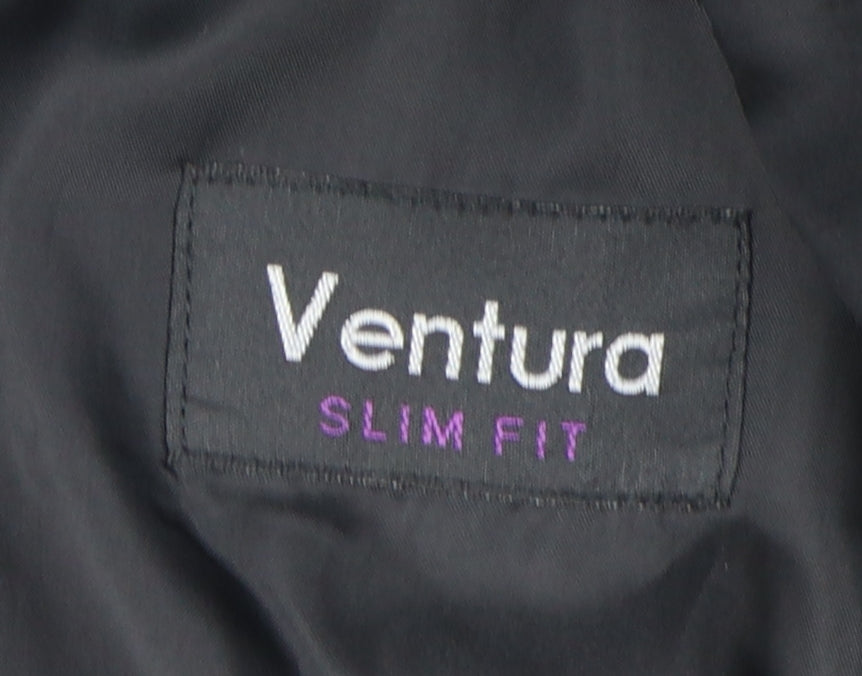 Mens UK Size 40 Ventura Regular Grey Suit Jacket