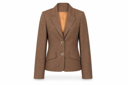 Womens UK Size 10 Principles Regular Brown Blazer